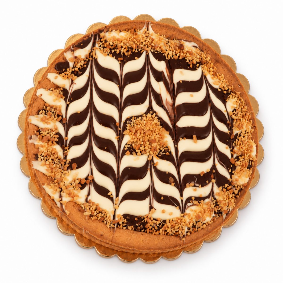 Crostata con Crema di Nocciola e al Latte