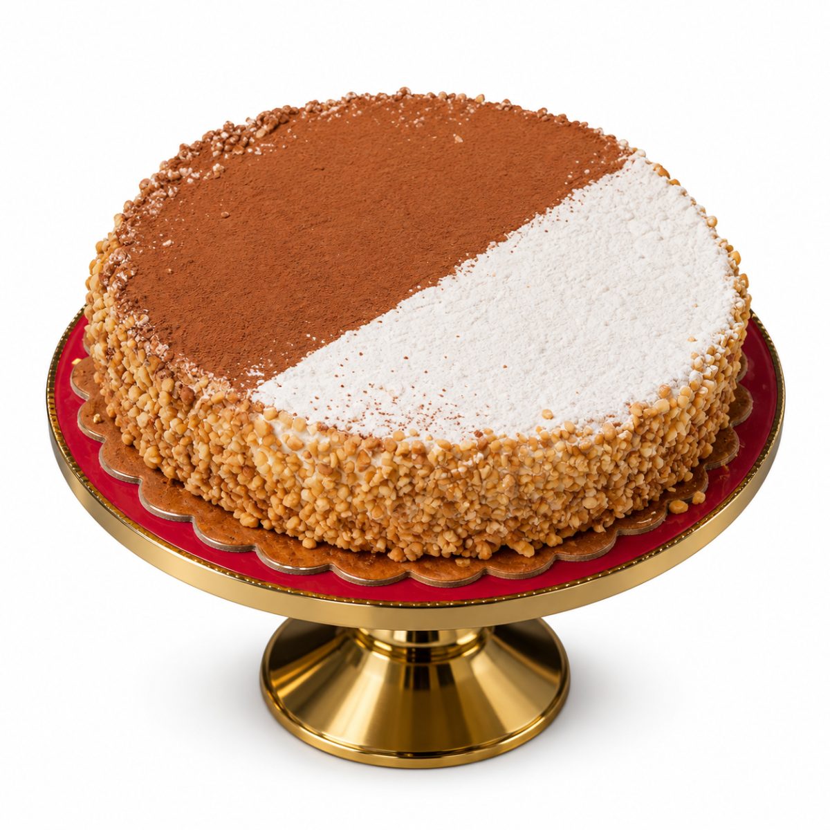 Torta Millefoglie Black e White